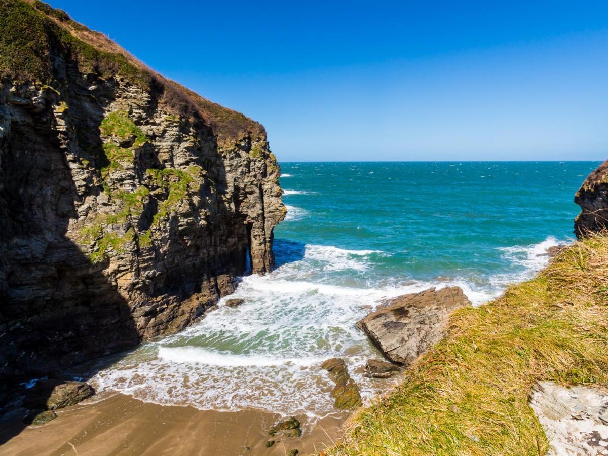 Polrunny Farm Elderberry Cottage With Sea View Boscastle Ngoại thất bức ảnh