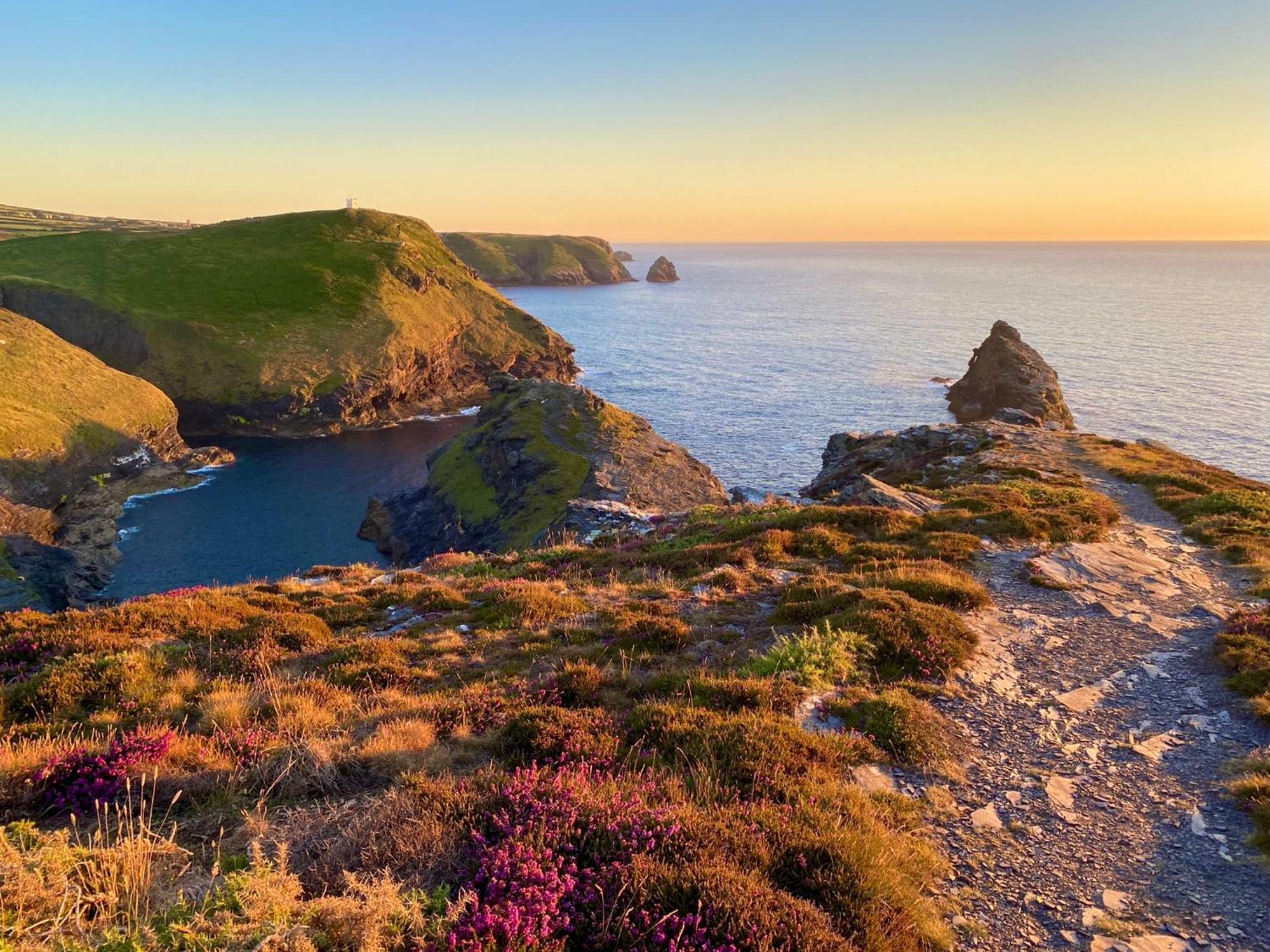 Polrunny Farm Elderberry Cottage With Sea View Boscastle Ngoại thất bức ảnh