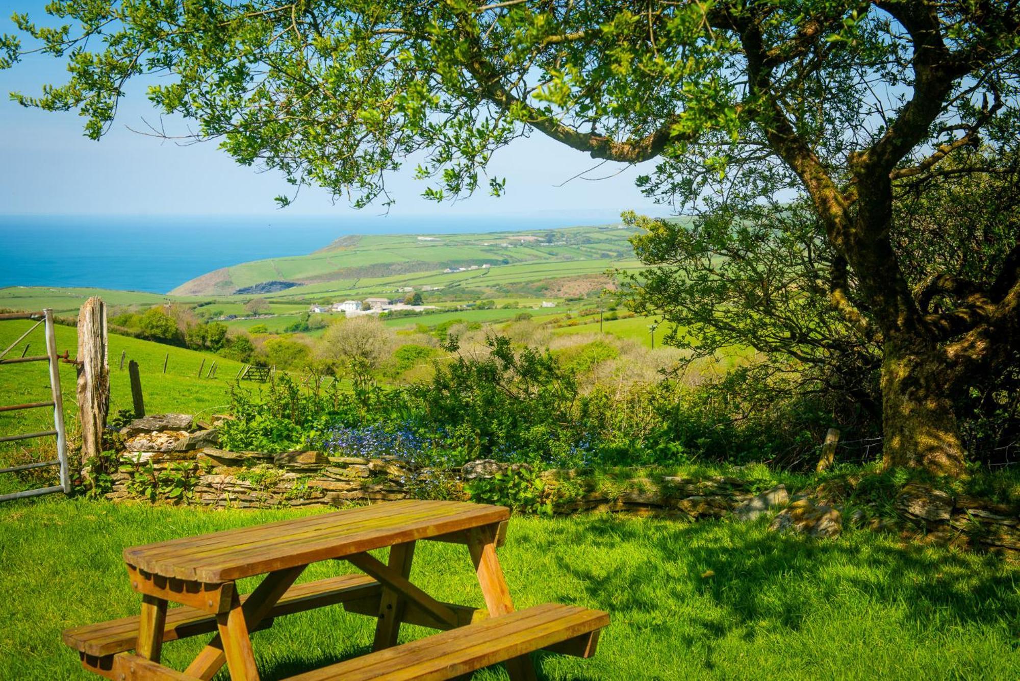 Polrunny Farm Elderberry Cottage With Sea View Boscastle Ngoại thất bức ảnh